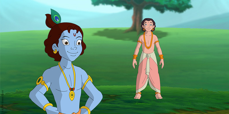 Krishna The Great - Green Gold Animation