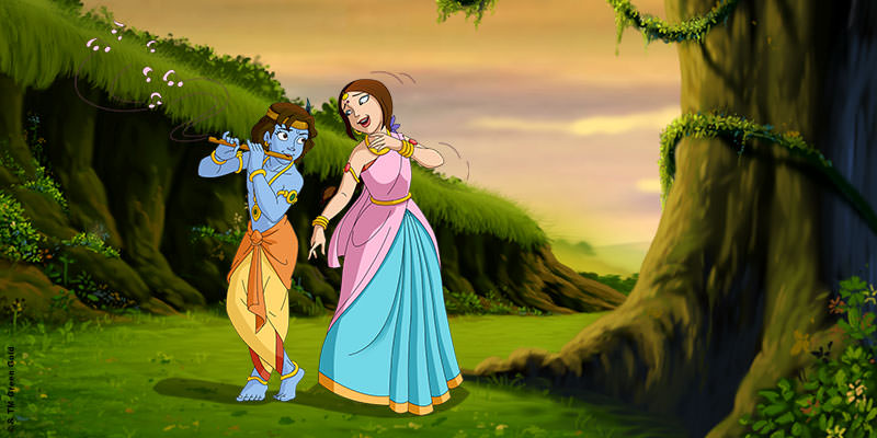 Krishna The Great - Green Gold Animation